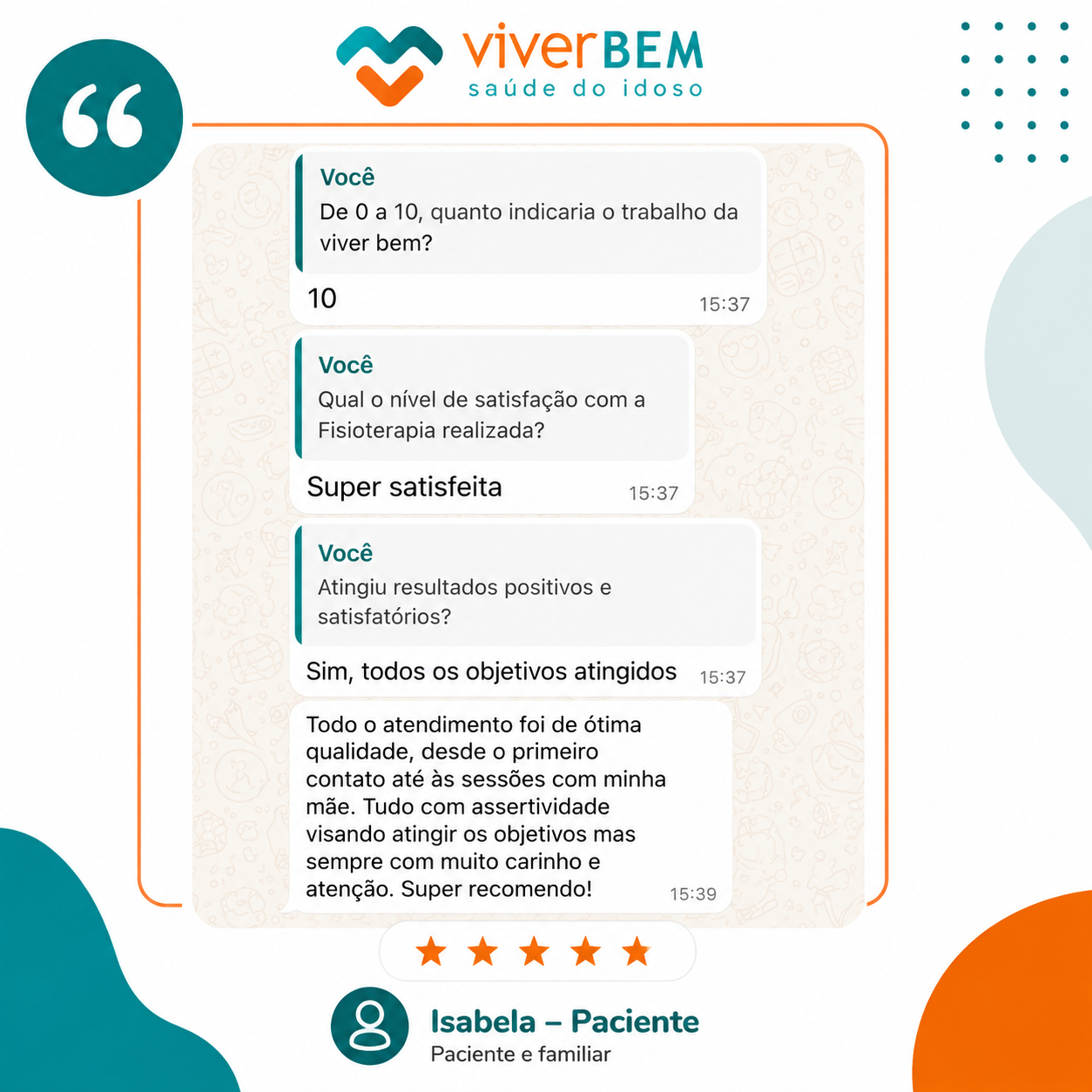 Depoimento 4 — Viver Bem Idoso
