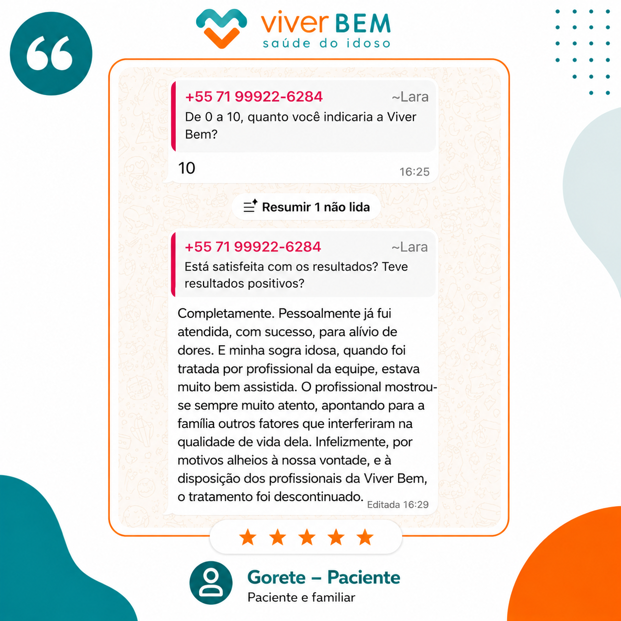 Depoimento 3 — Viver Bem Idoso